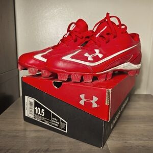 Mens Under Armour Leadoff III size 10.5 baseball cleats